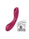 Вакуумний стимулятор з вібрацією Satisfyer Curvy Trinity 1 Red, іграшка 3в1 | 6720594