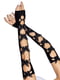 Мітенки Leg Avenue Butterfly applique arm warmers Black, метелики | 6720687