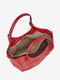 Кожаная красная сумка тоут среднего размера | 6721764 | фото 4