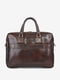 Велика коричнева сумка-портфель | 6721775 | фото 3