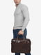 Велика коричнева сумка-портфель | 6721775