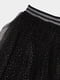 Чорна фатинова сукня в складку | 6721853 | фото 3