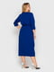 Ошатна синя сукня з поясом | 5910591 | фото 3