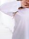 Блуза однотонна біла | 6722163 | фото 3