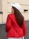 Демісезонна червона куртка приталеного крою | 6722225 | фото 4