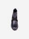 Комбіновані чорні черевики з декоративними ремінцями
 | 6722278 | фото 3