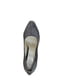 Шкіряні туфлі сталевого кольору з анімалістичним візерунком та конусоподібними підборами | 6722282 | фото 5