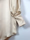 Сукня-рубашка ніжно-бежевого кольору | 6507180 | фото 4