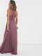 Вечірня сукня-міді фіолетового кольору | 6509261 | фото 4