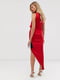Сукня червона з асиметричним низом | 6509614 | фото 4