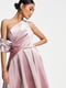 Сукня рожева з відкритим плечем | 6723081 | фото 3
