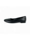 Балетки кожаные с закругленным носком черные | 6724994 | фото 2