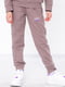 Попелясто-лавандовий костюм з принтом: худі та джогери | 6725081 | фото 5