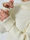 Акриловий светр молочного кольору | 6725522 | фото 4