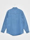 Рубашка батальная джинсовая голубая | 6725700 | фото 2