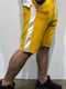Жовті шорти з контрастним лампасом та кишенями | 6725711 | фото 2