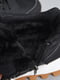 Кроссовки на меху черные | 6725719 | фото 4