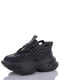 Кросівки чорного кольору на шнурівці | 6725721 | фото 4