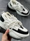 Кросівки чорно-білого кольору на шнурівці | 6725722 | фото 3