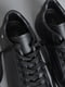 Кроссовки черные на шнуровке | 6725724 | фото 4