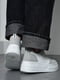 Кроссовки белые на шнуровке | 6725732 | фото 3