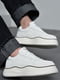 Кроссовки белые на шнуровке | 6725734 | фото 2