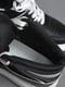 Кроссовки высокие черно-белого цвета на шнуровке | 6725747 | фото 4