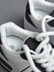 Кросівки чорно-білого кольору на шнурівці | 6725761 | фото 4
