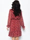 Сукня шифонова червона в квітковий принт | 6725815 | фото 3