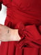 Платье А-силуэта шифоновое красное | 6725828 | фото 4
