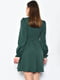 Платье А-силуэта шифоновое зеленое | 6725829 | фото 3