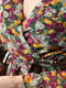 Сукня шифонова зелена в квітковий принт | 6725833 | фото 4