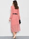 Платье темно-розовое в цветочный принт | 6725862 | фото 3