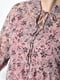 Сукня жіноча шифонова рожева в квітковий принт | 6725895 | фото 4