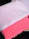 Шапка на флісі з відворотом рожева | 6725923 | фото 4