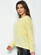 Блуза однотонна жовта | 6725946 | фото 2