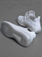 Текстильні кросівки білого кольору | 6725970 | фото 4