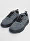 Кросівки сірі на чорній підошві | 6725972 | фото 2