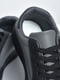 Кросівки чорно-сірого кольору на шнурівці | 6725974 | фото 5