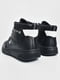 Кроссовки высокие черные на шнуровке | 6725980 | фото 3