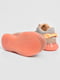 Кросівки помаранчеві текстильні на шнурівці | 6725984 | фото 4