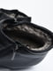 Ботинки черные зимние на меху | 6726043 | фото 5