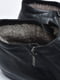 Ботинки черные зимние на меху | 6726047 | фото 5