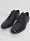 Туфлі чорні класичні на шнурівці | 6726073 | фото 2
