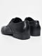 Туфлі чорні класичні на шнурівці | 6726074 | фото 3