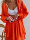 Костюм оранжевый: рубашка и шорты | 6726130 | фото 2
