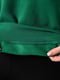 Світшот зелений з принтом на спині та рукавах | 6726167 | фото 4