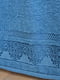 Рушник для обличчя махровий синій | 6726185 | фото 3