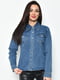 Сорочка джинсова світло-синього кольору | 6726202