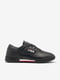 Комбіновані кросівки чорного кольору із логотипом бренду | 6729646 | фото 2